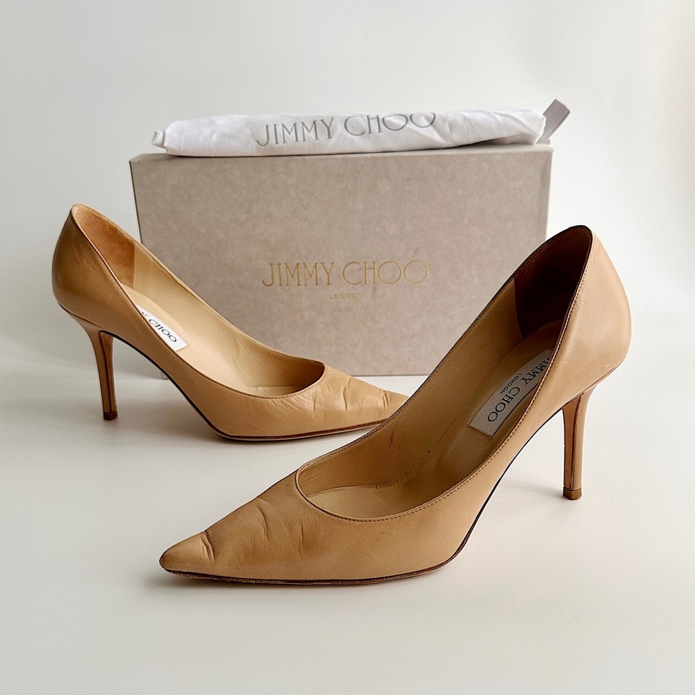 Jimmy Choo Tan Heels